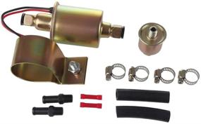 img 3 attached to 🔥 MIDIYA E8012S GA8012S Universal 12V Heavy Duty Gas Diesel In-Line In-Tank Electric Fuel Pump High Pressure (5-9PSI) - Metal Solid Petro Gasoline or Diesel Engine | Installation Kit Included