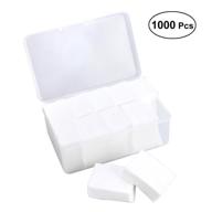 🧖 frcolor 1000 count soft cotton pads: ideal for makeup removal, lotion application, eye makeup & nail polish logo