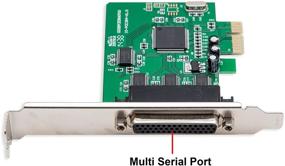 img 2 attached to Повысьте доступность вашей системы с помощью контроллера PCI-e с 4 последовательными портами IO Crest: в комплекте кабель Fan-Out и низкопрофильный кронштейн