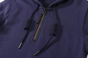 img 1 attached to Camii Mia Half Zip Pullover Sweatshirt Boys' Clothing in Fashion Hoodies & Sweatshirts