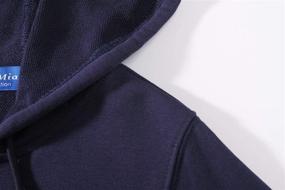 img 2 attached to Camii Mia Half Zip Pullover Sweatshirt Boys' Clothing in Fashion Hoodies & Sweatshirts
