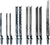 bosch t10rc 10-pc t-shank jigsaw blade set: enhanced for superior wood cutting precision logo