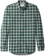 👔 seo-optimized: goodthreads long sleeve tartan oxford shirt in slim fit logo