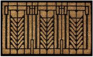 изысканный коврик для входа с дизайном дерева жизни фрэнка ллойда райта от lovtepets - подчеркните стиль своего входа! логотип