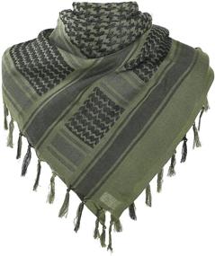 img 4 attached to 🧣 Stay Cool and Stylish with our Breathable Headscarf: Keffiyeh Headcover Headband