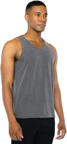 img 3 attached to American Apparel Heavy Jersey Sleeveless Men's Clothing for Shirts