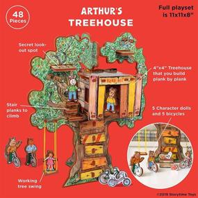 img 3 attached to STORYTIME TOYS Arthurs Treehouse Educational