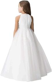 img 3 attached to Chiffon Girl Wedding Bridesmaid Dresses