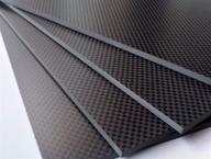 plain matte carbon fiber sheet 3 logo