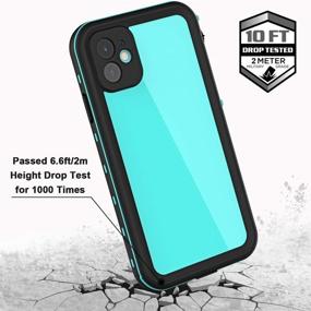 img 1 attached to IPhone 11 Waterproof Case With Screen Protector Full Body Protector Shockproof Dustproof Dirtproof Heavy Duty IP68 Waterproof Case For IPhone 11(6