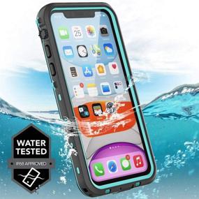 img 2 attached to IPhone 11 Waterproof Case With Screen Protector Full Body Protector Shockproof Dustproof Dirtproof Heavy Duty IP68 Waterproof Case For IPhone 11(6