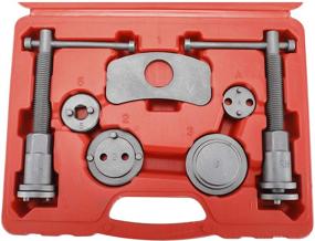 img 1 attached to 🔧 8MILELAKE 18 Piece Disc Brake Caliper Compression Wind Back Tool Set