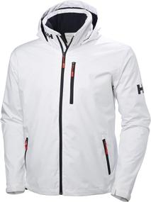 img 1 attached to 🧥 Helly-Hansen 33874 Men's Crew Hooded Midlayer Jacket: A Versatile and Stylish Outerwear for Men