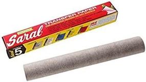 img 1 attached to Saral Transfer Paper - 12 ft Rolls, Graphite - Pack of 2