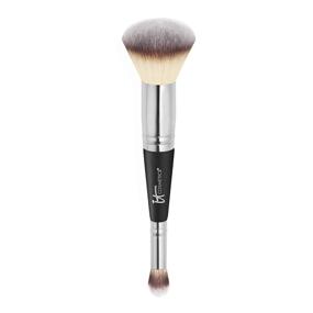 img 4 attached to IT Cosmetics Complexion Perfection Brush #7 - Heavenly Luxe Foundation and Concealer Brush - Soft Bristles for Sensitive Skin - Pro-Hygienic Design