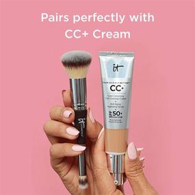 img 2 attached to IT Cosmetics Complexion Perfection Brush #7 - Heavenly Luxe Foundation and Concealer Brush - Soft Bristles for Sensitive Skin - Pro-Hygienic Design