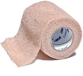 img 2 attached to 🔒 3M Coban Self-Adherent Wrap - Coban Wrap - 2 Inch x 5 Yards in Tan (Pack of 6)