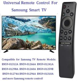 img 3 attached to Универсальный пульт дистанционного управления Samsung Smart TV с кнопками Netflix и Prime Video: замена для телевизоров LCD LED UHD QLED