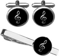 zunon cufflinks instrument musician cufflink logo