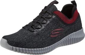 img 4 attached to 👟 Stylish and Comfortable: Skechers Sport Flex Hartnell Fashion Sneaker Men's Shoes