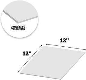 img 3 attached to 🌟 Enhanced PVC Sheet: A Lightweight Display Solution with High-Quality Raw Materials and Plastics