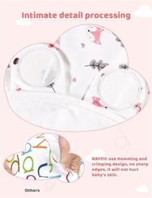 img 1 attached to 👶 Naffic Adjustable Swaddle: Comfortable and Versatile Swaddle Blankets for Kids' Home Store