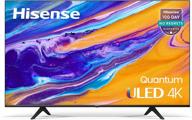 📺 hisense 65u6g quantum dot qled series 65-inch android smart tv with alexa compatibility (2021 model) - uled 4k premium logo