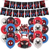 supplies birthday decorations spiderman balloons logo