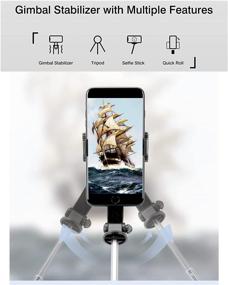 img 3 attached to Aulifants Stabilizer Smartphone Extendable Bluetooth