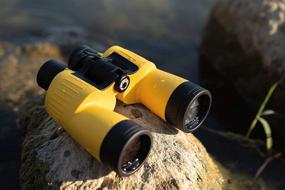 img 2 attached to BARSKA Floatmaster AB12738 7x50 Waterproof Marine Binoculars for Boating, Hunting, Fishing, Sports, etc. - Yellow