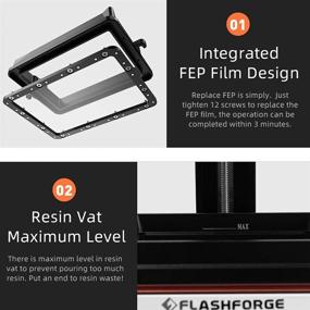 img 2 attached to Flashforge Resolution Monochrome Precision 130X78X155Mm