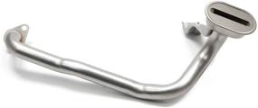 img 2 attached to 🔧 High Performance Bolt-On Oil Pump Pickup for GM F-Body Oil Pan 1998-2002 LS1 Engine - Steel, Natural Finish