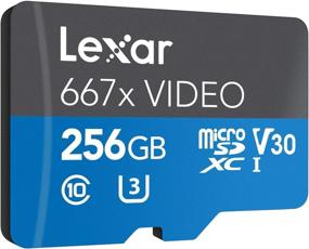 img 3 attached to 💽 Enhanced Performance Lexar Professional 667x Video 256GB microSDXC UHS-I Card (LSDMI256VBNA667A)