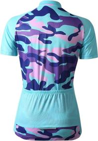 img 1 attached to 🚴 Beory Womens Cycling Jerseys, Girls Bike Jerseys with Short Sleeves and Three Pockets