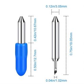 img 3 attached to 🔪 Enhance Your Joy Machine's Performance with 5pcs Replacement Cutting Blades