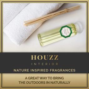 img 3 attached to 🌲 HOUZZ Interior Woodland Pine Reed Diffuser Refill Oil – Cedar, Pine, and Sandalwood – Holiday Scented Oil – No Sulfates or Parabens – Made in The USA