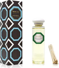 img 4 attached to 🌲 HOUZZ Interior Woodland Pine Reed Diffuser Refill Oil – Cedar, Pine, and Sandalwood – Holiday Scented Oil – No Sulfates or Parabens – Made in The USA