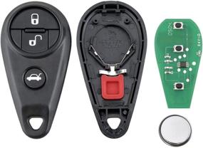 img 3 attached to 🔑 Автомобильный пульт дистанционного управления Keyless Entry безключевой совместим с Subaru Forester 2011-2013/Impreza 2011-2014 (CWTWB1U819)