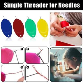 img 1 attached to Revolutionize Your Embroidery with Threaders TOOVREN Threader Machine