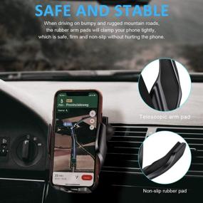 img 3 attached to Wireless Charging Auto Clamping Compatible 11ProMax Car Electronics & Accessories for Car Electronics Accessories