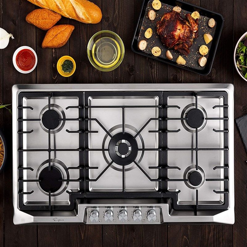 empava inch gas stove cooktop 로고