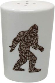 img 1 attached to Quirky and Stylish Bigfoot Gifts: Sasquatch Salt and Pepper Shakers Set