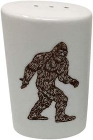 img 2 attached to Quirky and Stylish Bigfoot Gifts: Sasquatch Salt and Pepper Shakers Set