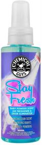 img 4 attached to 👶 Chemical Guys Stay Fresh Baby Powder Air Freshener and Odor Eliminator (Scented, 4 oz) - SEO-optimized