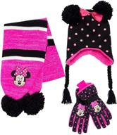 disney girls insulated snow gloves - accessories for girls in cold weather logo