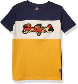 img 3 attached to 👕 Stylish and Comfortable: Southpole Boys' Short Sleeve Chenille Tee - Perfect for Every Occasion