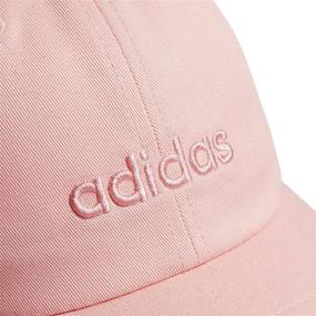 img 2 attached to 🧢 adidas Women's Contender Relaxed Adjustable Cap: Comfortable and Stylish Headwear for Active Women