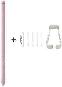 img 3 attached to Tab S6 Lite Pen Replacement S Pen For Samsung Galaxy Tab S6 Lite (EJ-PP610) Stylus Pen+Tips/Nibs(Chiffon Rose)