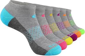 img 3 attached to 🧦 Eallco Women's Ankle Socks - 6 Pairs of Running Athletic Short Socks | Cushioned Sole Included