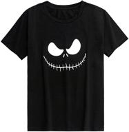 halloween short sleeve t shirt black logo